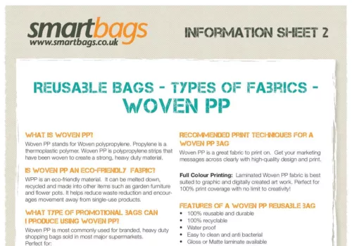 Reusable Bag Fabric - Woven PP