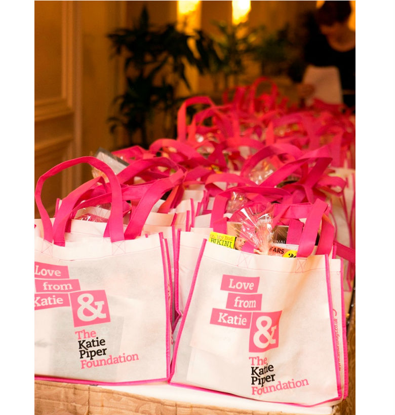 Katie Piper Foundation Goody Bags