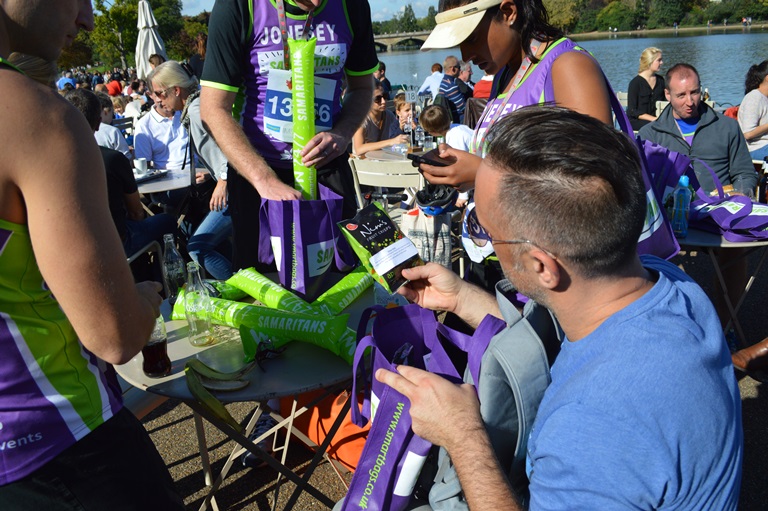 Samaritans Goody Bags