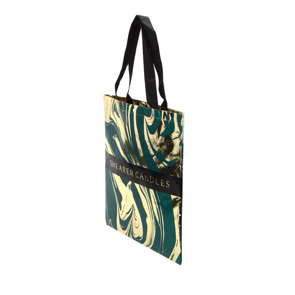 Metallic Tote Bag (Laminated)