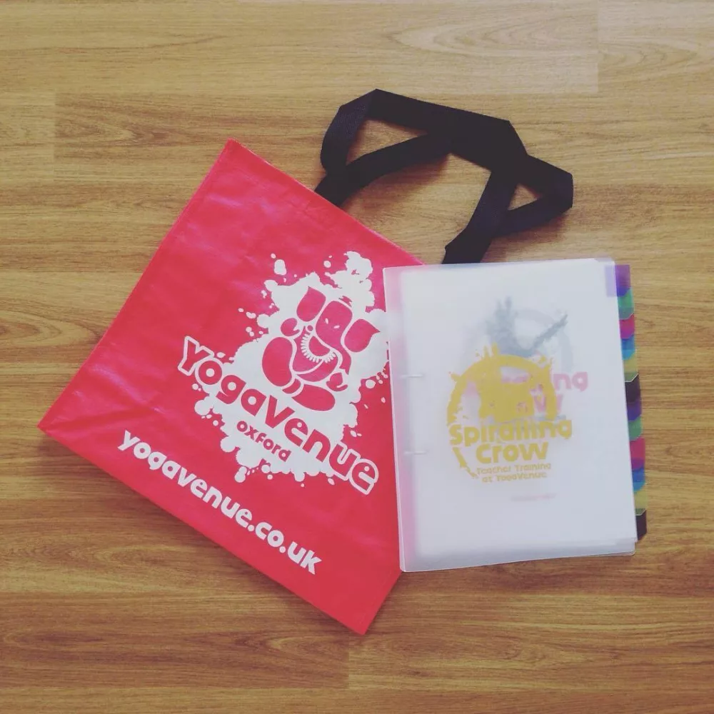 YogaVenue - Using Branded Bags to Boost Customers Brand Experience