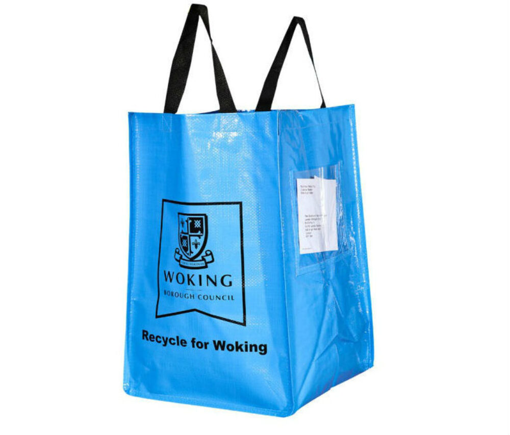 Printed Recycling Bags Helping Woking Council to Protect… Smartbags