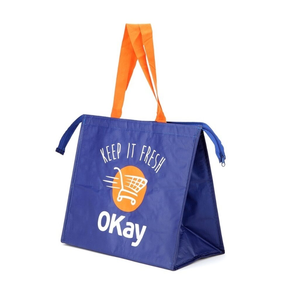 Recycled Promotional Shopping Bags for Retail & Food / Delivery Industries