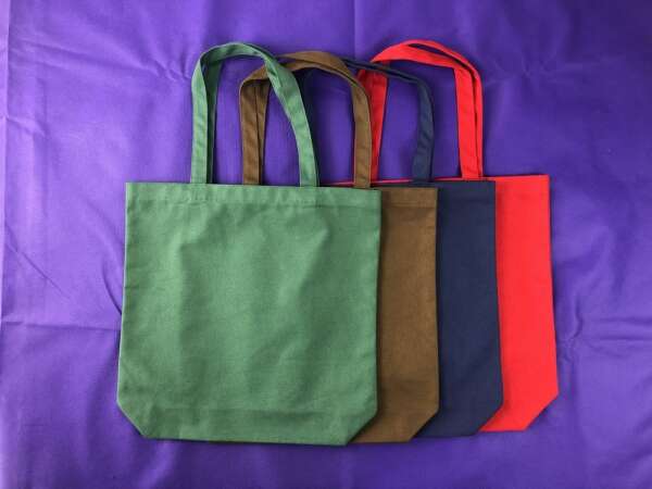 Bespoke 12oz Canvas Tote bag with base gusset only