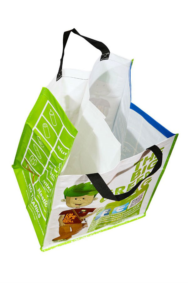 70 Litre Woven PP Recycling Bag (Laminated)