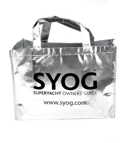 Metallic Medium Landscape Tote Bag